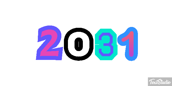 2031 Текстовый эффект