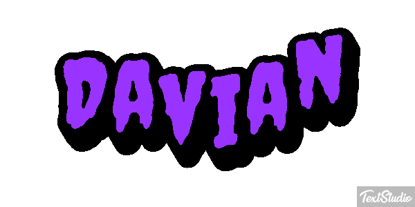 Davian Text effect