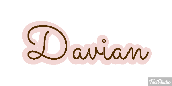 Davian Text effect