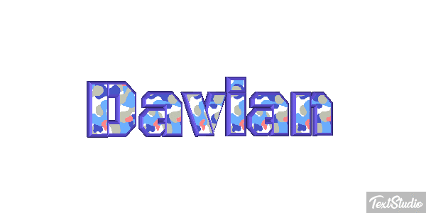 Davian Text effect