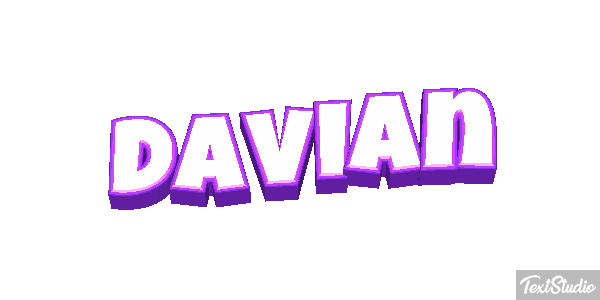 Davian Text effect
