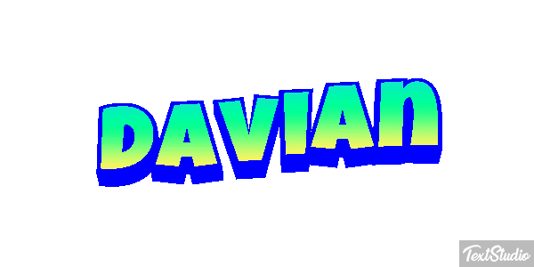 Davian Text effect