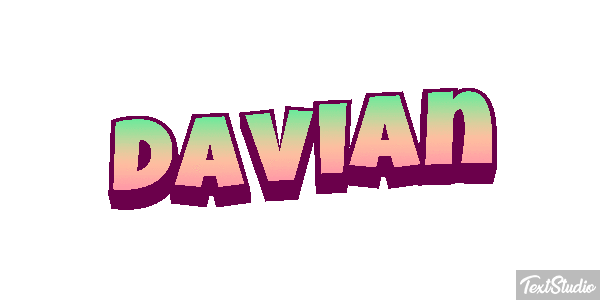 Davian Text effect