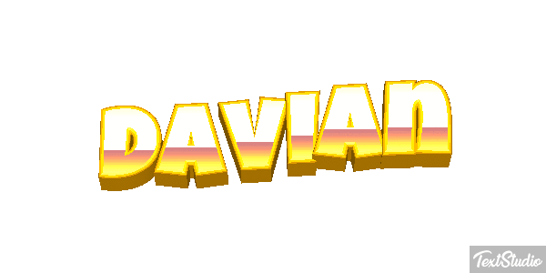 Davian Text effect