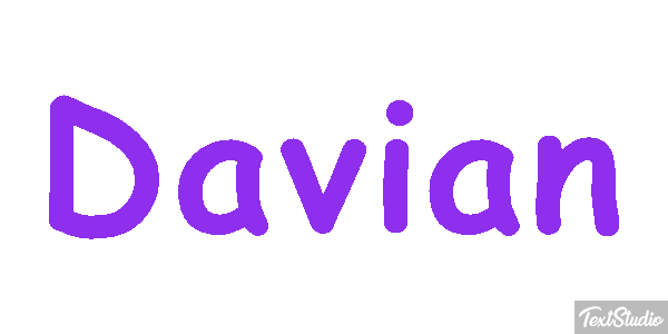 Davian Text effect