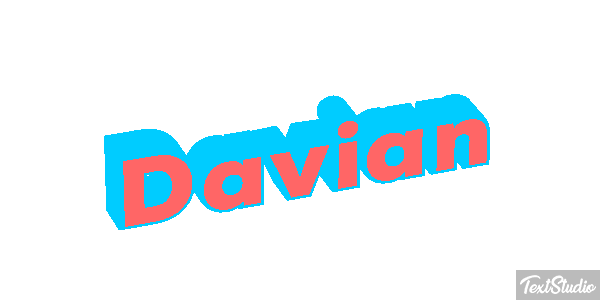Davian Text effect