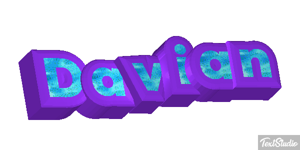 Davian Text effect