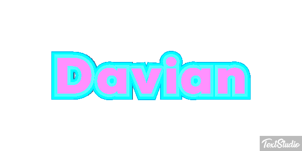 Davian Text effect