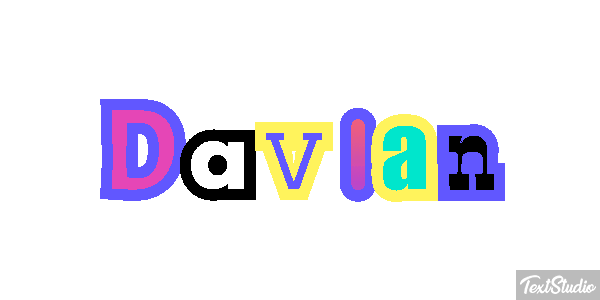 Davian Text effect