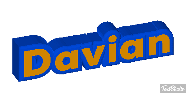 Davian Text effect