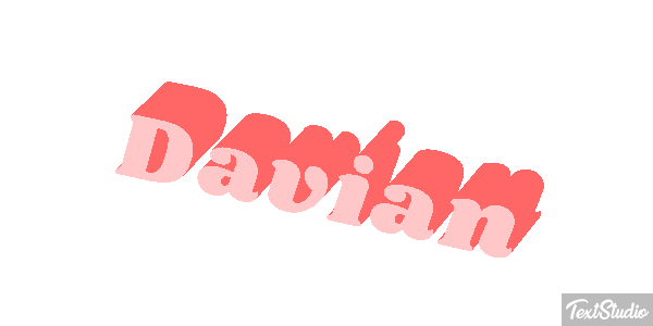 Davian Text effect