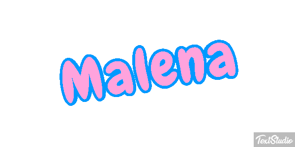 Malena Efecto de texto