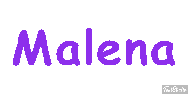 Malena Efecto de texto