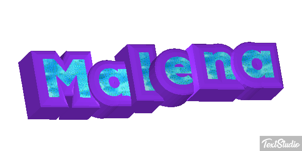 Malena Efecto de texto