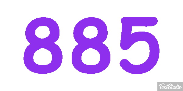 885 Efecto de texto
