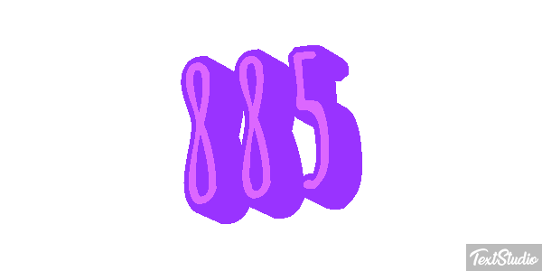 885 Efecto de texto