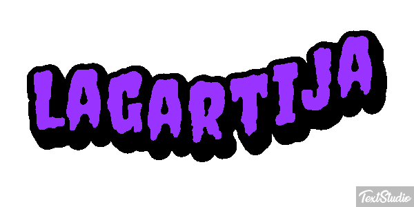 Lagartija Effetto testo