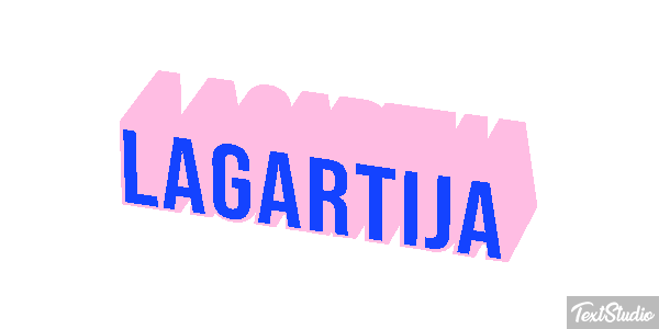 Lagartija Effetto testo