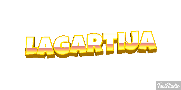 Lagartija Effetto testo