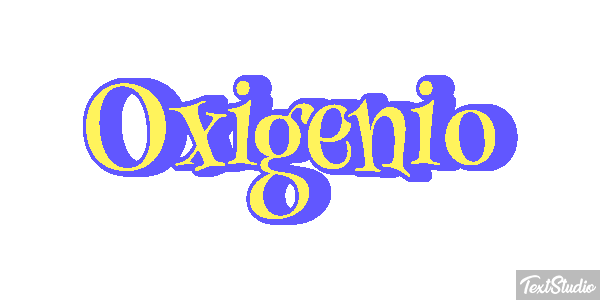 Oxigênio Effet de texte