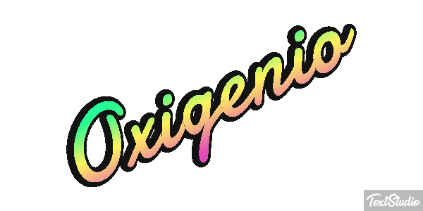 Oxigênio Effet de texte