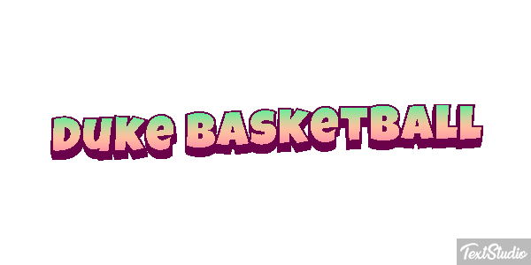 Duke Basketball Metin efekti
