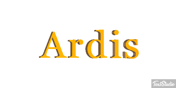 Ardis Text effect