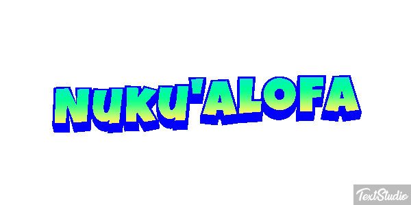 Nuku'alofa Effetto testo