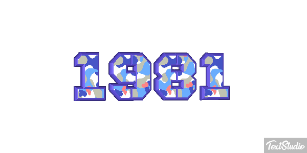 1981 Texteffekt