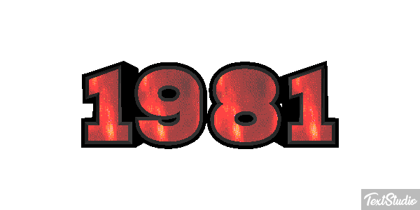 1981 Texteffekt