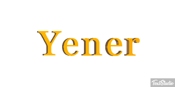 Yener Tekst effect