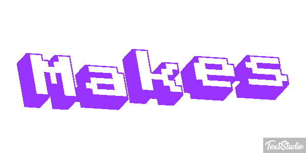 Makes Text effect