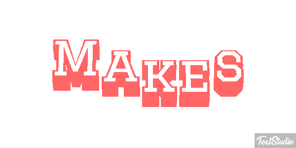 Makes Text effect