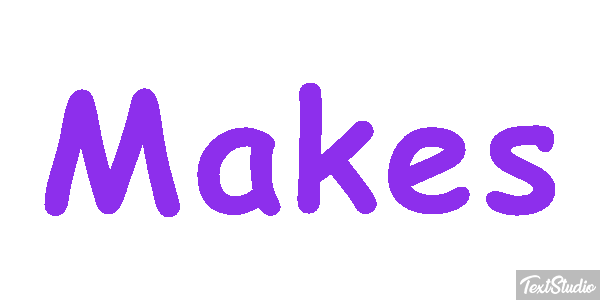Makes Text effect