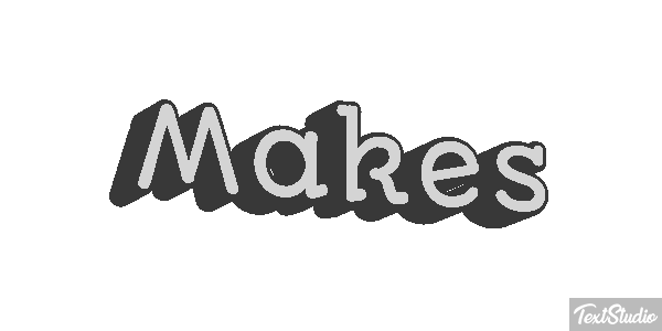 Makes Text effect