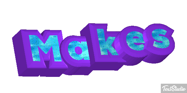 Makes Text effect