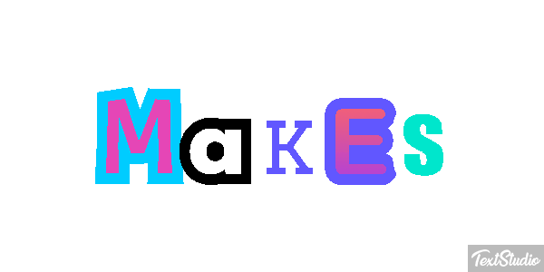Makes Text effect