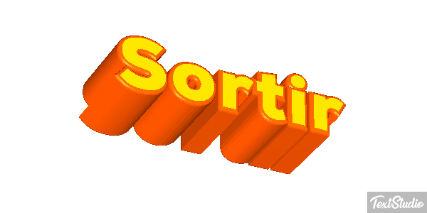 Sortir Effet de texte