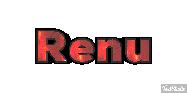 Renu Texteffekt