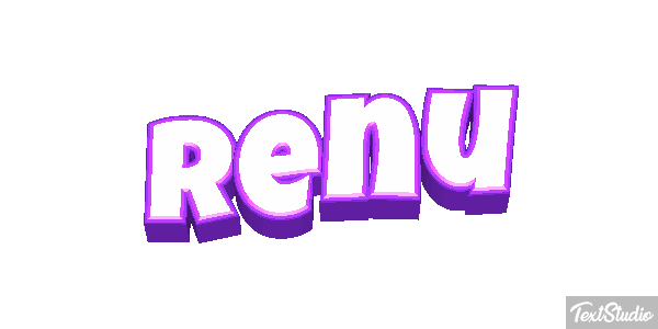 Renu Texteffekt