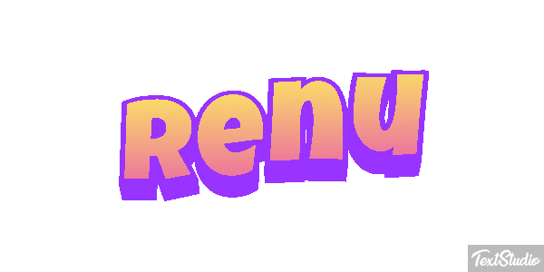 Renu Texteffekt