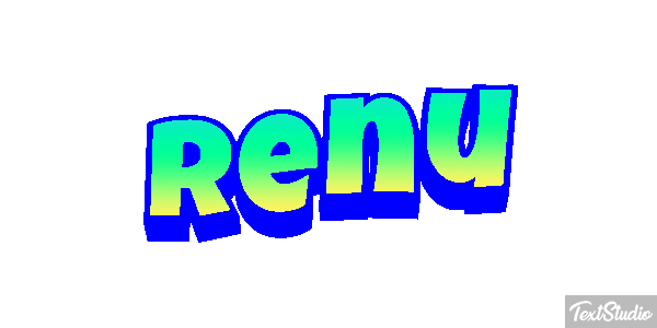 Renu Texteffekt