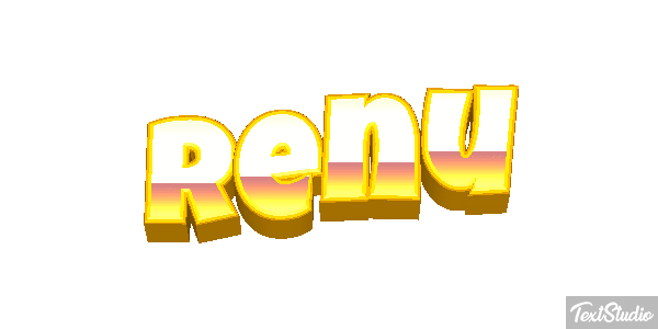 Renu Texteffekt
