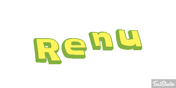 Renu Texteffekt