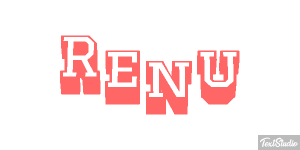 Renu Texteffekt