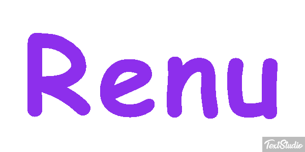 Renu Texteffekt