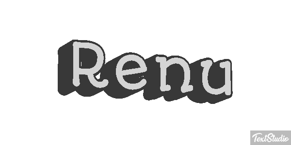 Renu Texteffekt