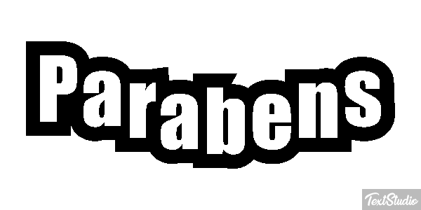 Parabéns Текстовый эффект