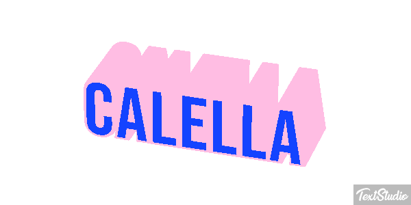 Calella テキスト効果