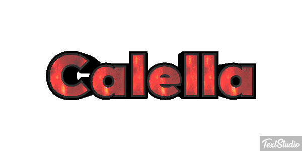 Calella テキスト効果